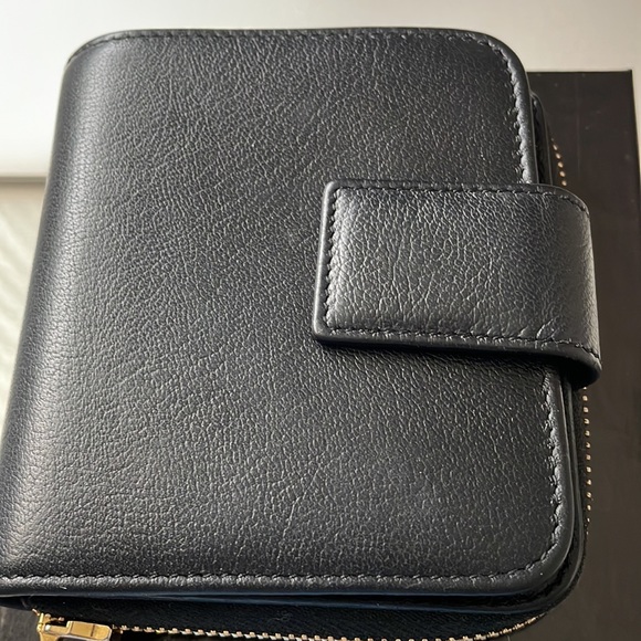 Authentic YSL Bi-Fold French Wallet with Box and Authenticity Cards - Picture 2 of 10